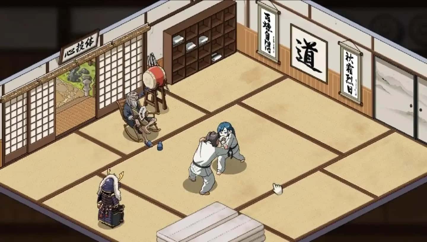 护身术道场 角色互动 画面 2